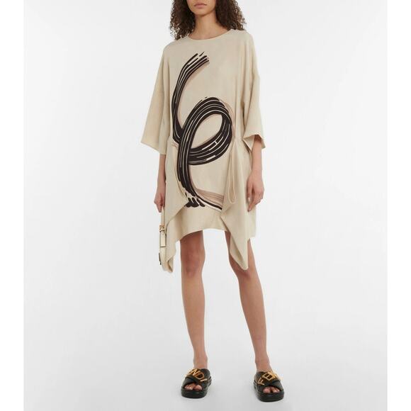 Fendi Logo Leather Sandals - 40.5 - Picture 5 of 6